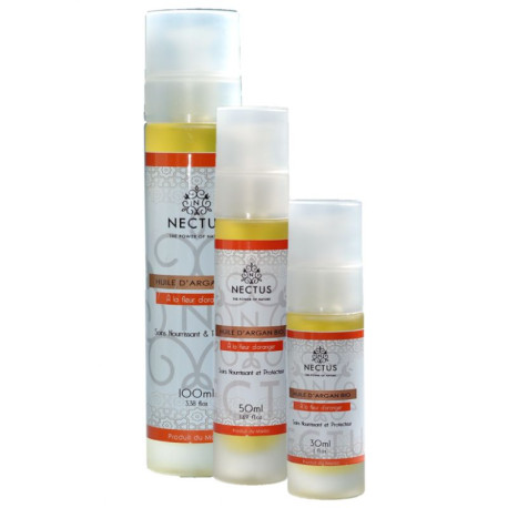 Huile de massage Argan & Fleur Oranger