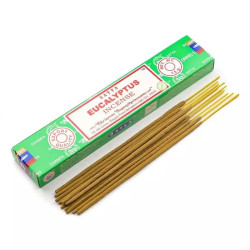 Encens Eucalyptus Satya 15g | Bâtons Artisanaux Frais