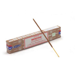 Encens Benjoin Satya — Bâtons Artisanaux 15g