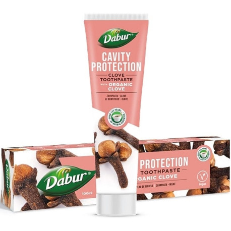 Dentifrice Bio au Clou de Girofle Dabur (100 mL)