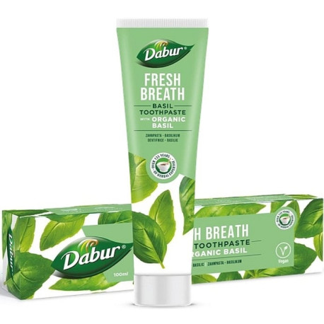 Dentifrice Bio Ayurvédique au Basilic 100% végetal
