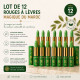 Lot de 12 Rouge à lèvres Magique du Maroc