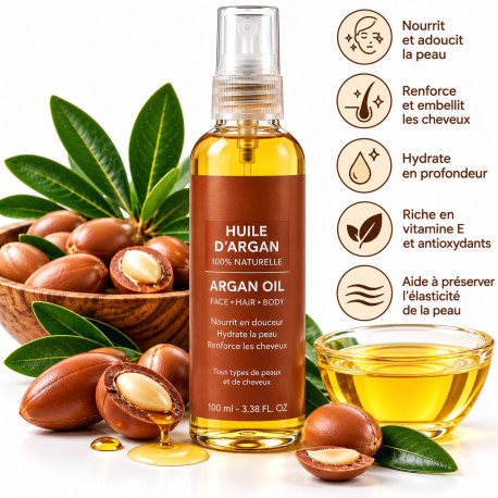 Huile d'argan 100 ml