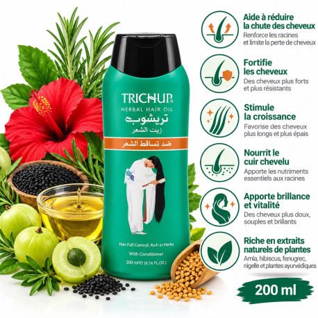 Huile TRICHUP - perte de cheveux