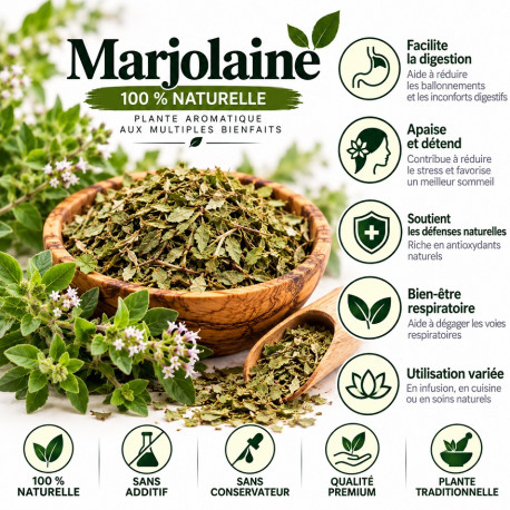 La Marjolaine en feuille - 50g