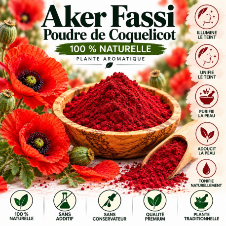 Aker Fassi (poudre de Coquelicot) 