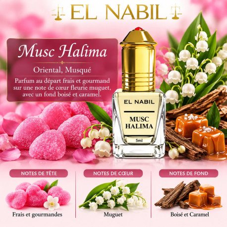 Musk Halima - Parfums el Nabil